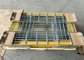 Pisadas de escalera de rejilla de acero T6 con acero con poco carbono de sospecha antideslizante amarillo proveedor