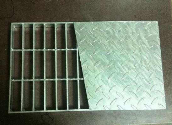 China Reja compuesta galvanizada sumergida caliente del inspector de acero para la plataforma proveedor