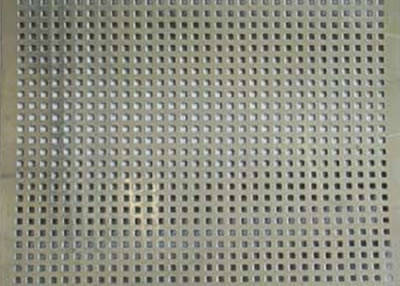China Placa de acero inoxidable perforada de la perforación rectangular, hoja perforada de la malla de la longitud el 1m proveedor