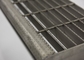 Pasos de acero galvanizados compuesto, pisadas del paso del metal con la placa a cuadros proveedor