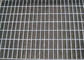 Reja inoxidable torcida del piso de acero de la barra, rejillas industriales del piso ISO9001 proveedor