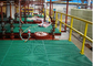 Reja plástica resistente del piso de FRP para la superficie lisa de la plataforma de trabajo proveedor