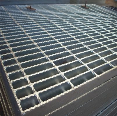 Rejilla de piso de acero galvanizado por inmersión en caliente para trabajo pesado