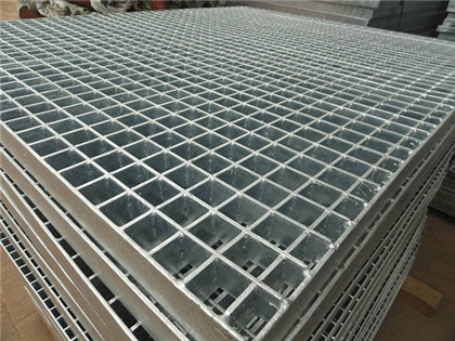 Plataforma de rejilla de acero galvanizado resistente a la oxidación