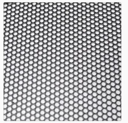Galvanized Perforated Metal Sheet Mesh Mechanical Filter Screen 0.7mm Thickness 4mm