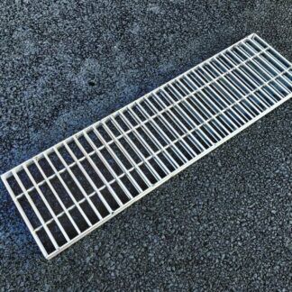 Customized Size Steel Grating Drain Cover with Open and Drained Design and Anti-Slip Surface