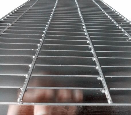 Heel Guard Mini Mesh Stainless Steel Bar Grating with Passivation Finish for Industrial Use