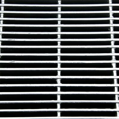 Plataforma de pasarela con rejilla de acero galvanizado con superficie antideslizante y certificación CE ISO