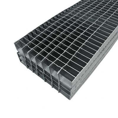 Rejas de acero galvanizado de 30 x 3 mm para plataformas industriales y drenaje