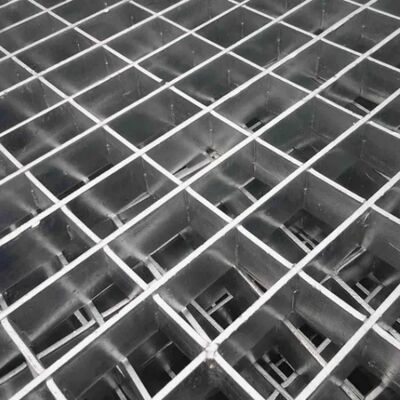 Rejilla para peldaños de escaleras de acero inoxidable de alta resistencia estándar ANSI para seguridad industrial