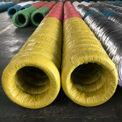 Hot Dipped Galvanized Iron Wire with 40-240g/m2 Zinc Coating and Low Carbon Steel in BWG 8-BWG 22 Sizes