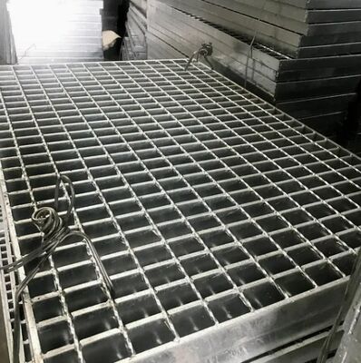 Rejas de acero galvanizado en caliente con diseño antideslizante para capacidad de carga pesada