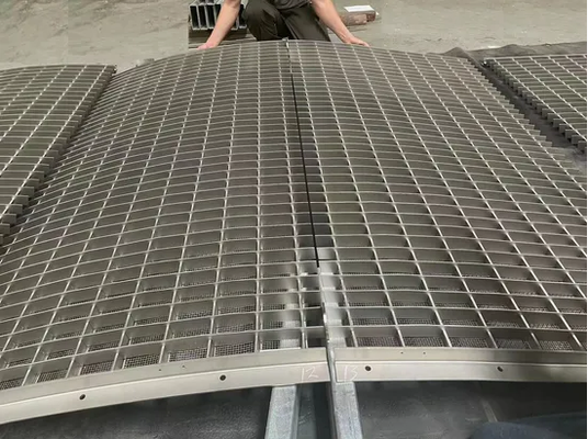 Rejas de acero galvanizado - Plataforma de pasarela de alta resistencia resistente a la corrosión para uso industrial