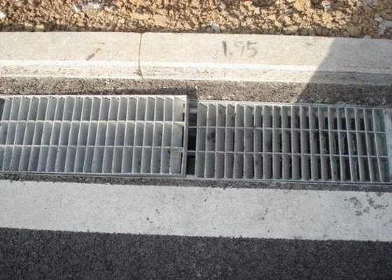 Cubierta de acero negra/de la plata 3m m/5m m/de la reja del dren grueso de encargo
