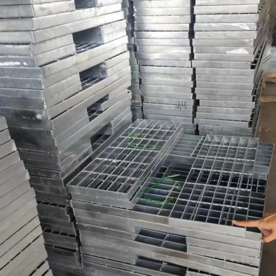 Fabricante de rejilla de acero galvanizado por inmersión en caliente para cubiertas de drenaje