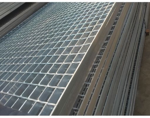 19-W-4 1 1/4′ ′ *3/16′ ′ Rejilla de barras de acero de rejilla metálica para pasarelas de plataformas