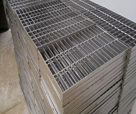 Rejilla de acero galvanizado en caliente de 32X5mm personalizada para uso en exteriores