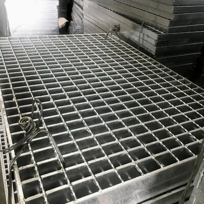 Rejas de acero galvanizado con dientes lisos para materiales de construcción industriales comerciales