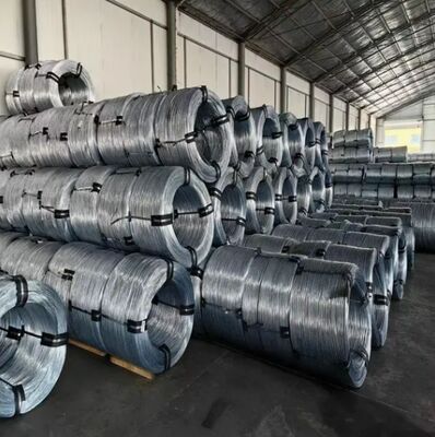2 mm Tamaño 0,5 mm Diámetro alambre de acero galvanizado por inmersión en caliente para unión industrial y construcción