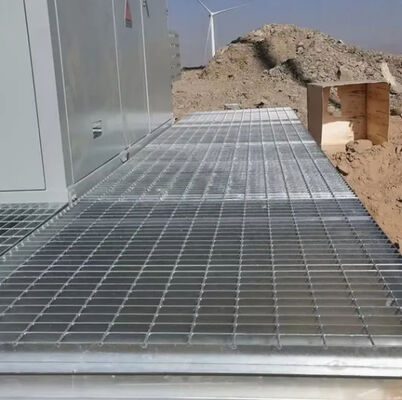 Placa de rejilla soldada a presión de acero inoxidable con alta capacidad de carga